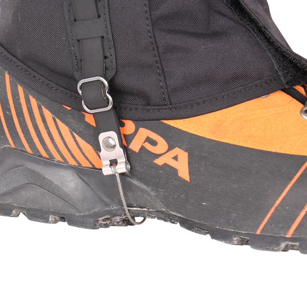 KOHLA Alpine Light Gamasche Außenansicht Drahtsteg rechts