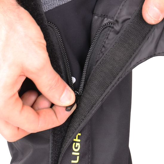 KOHLA Alpine Light Gamasche Außenansicht Verschluss