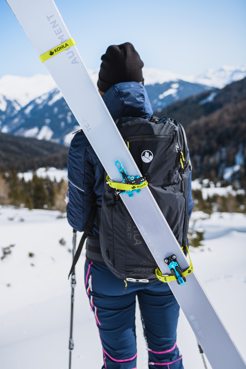 Kohla Ski Strap Set sulphur